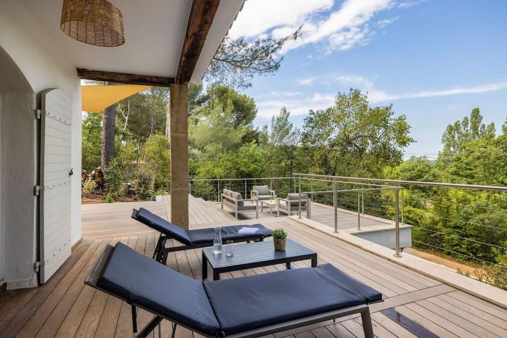 Villa La Pinede Aix-en-Provence Exterior foto